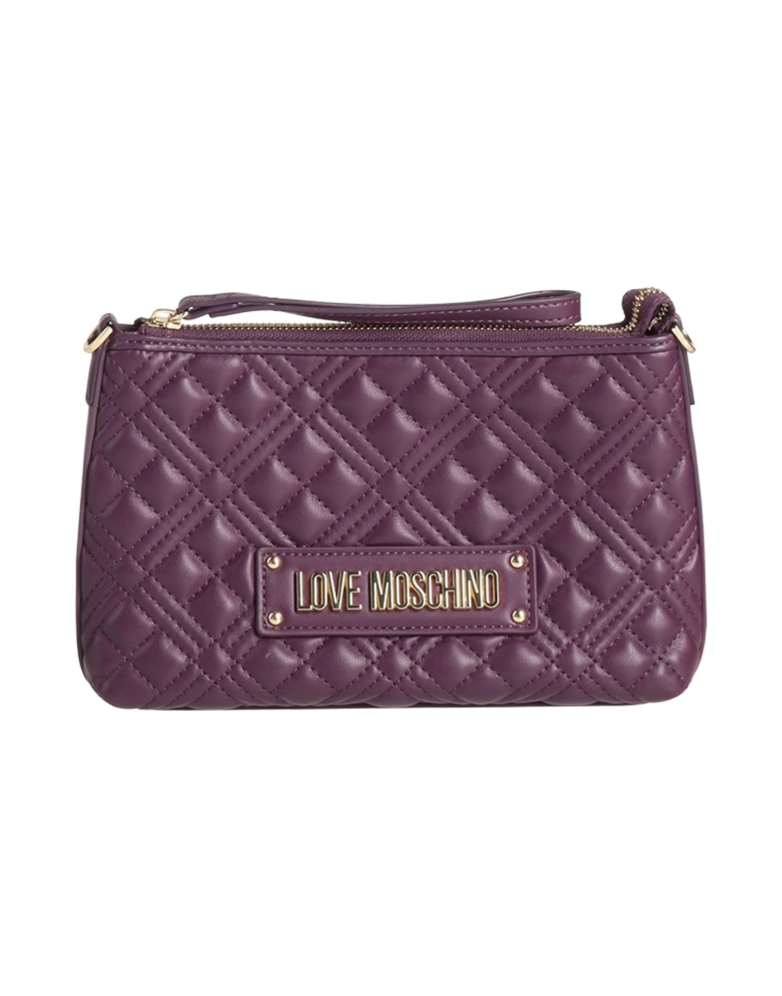 LOVE MOSCHINO Handtaschen Damen Dunkelviolett LOVE MOSCHINO Handtaschen Damen Dunkelviolett von LOVE MOSCHINO