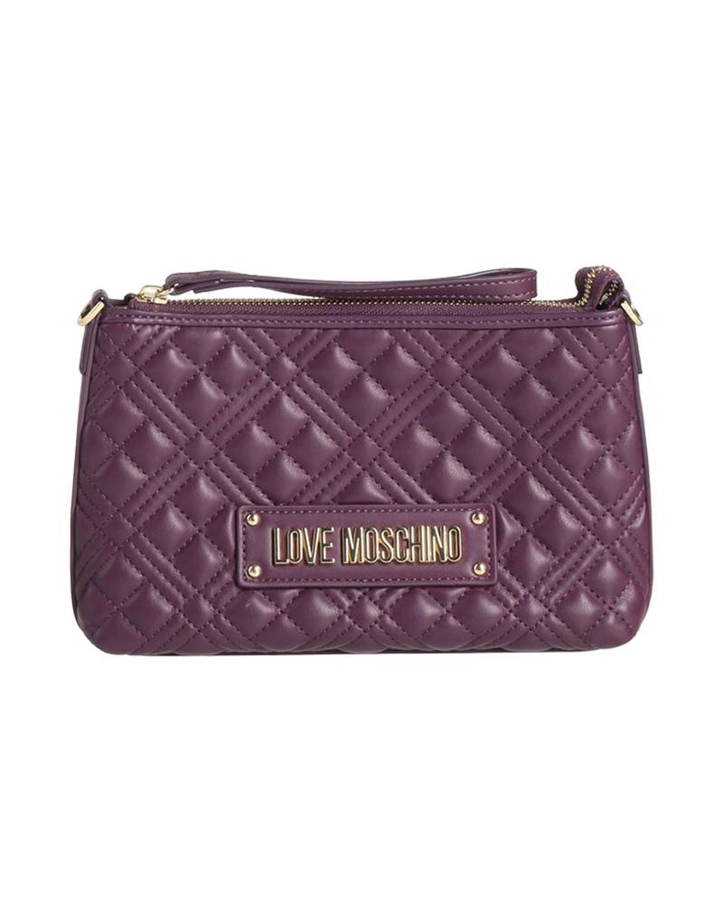 LOVE MOSCHINO Handtaschen Damen Dunkelviolett von LOVE MOSCHINO