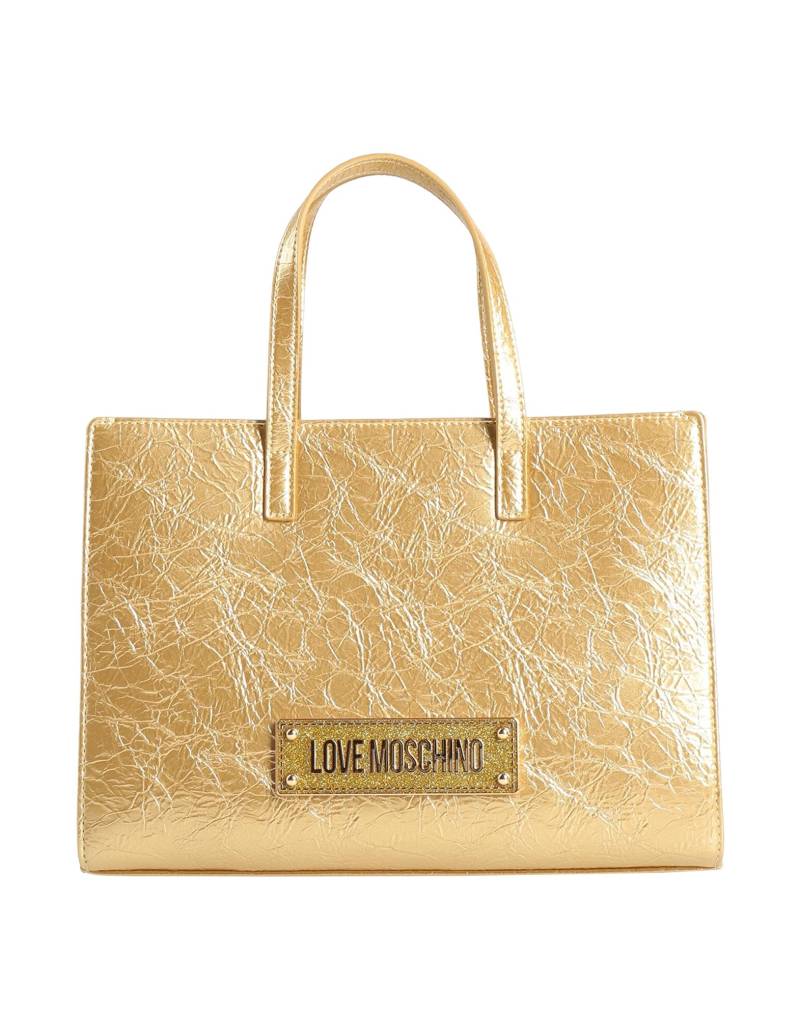 LOVE MOSCHINO Handtaschen Damen Gold von LOVE MOSCHINO
