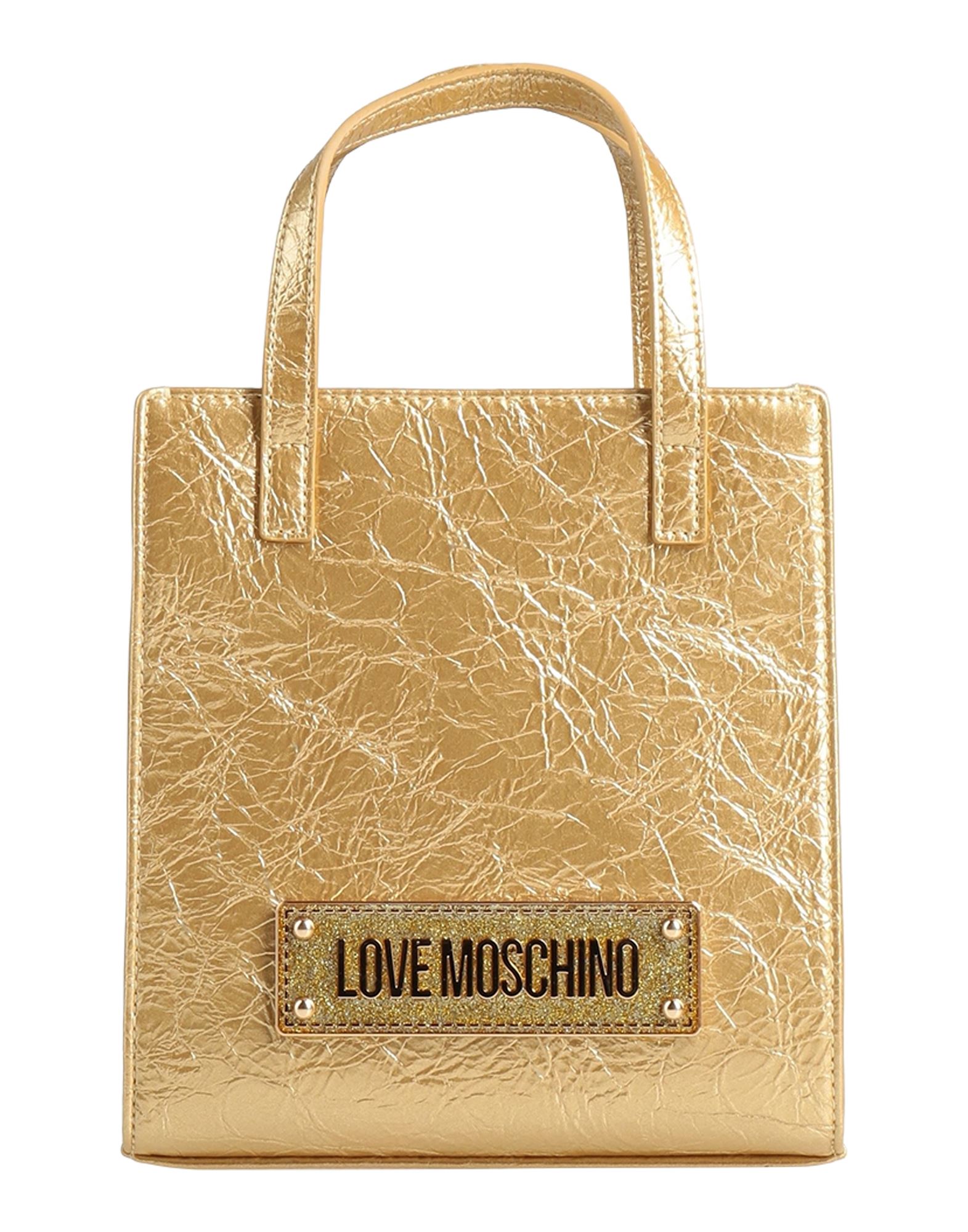LOVE MOSCHINO Handtaschen Damen Gold von LOVE MOSCHINO