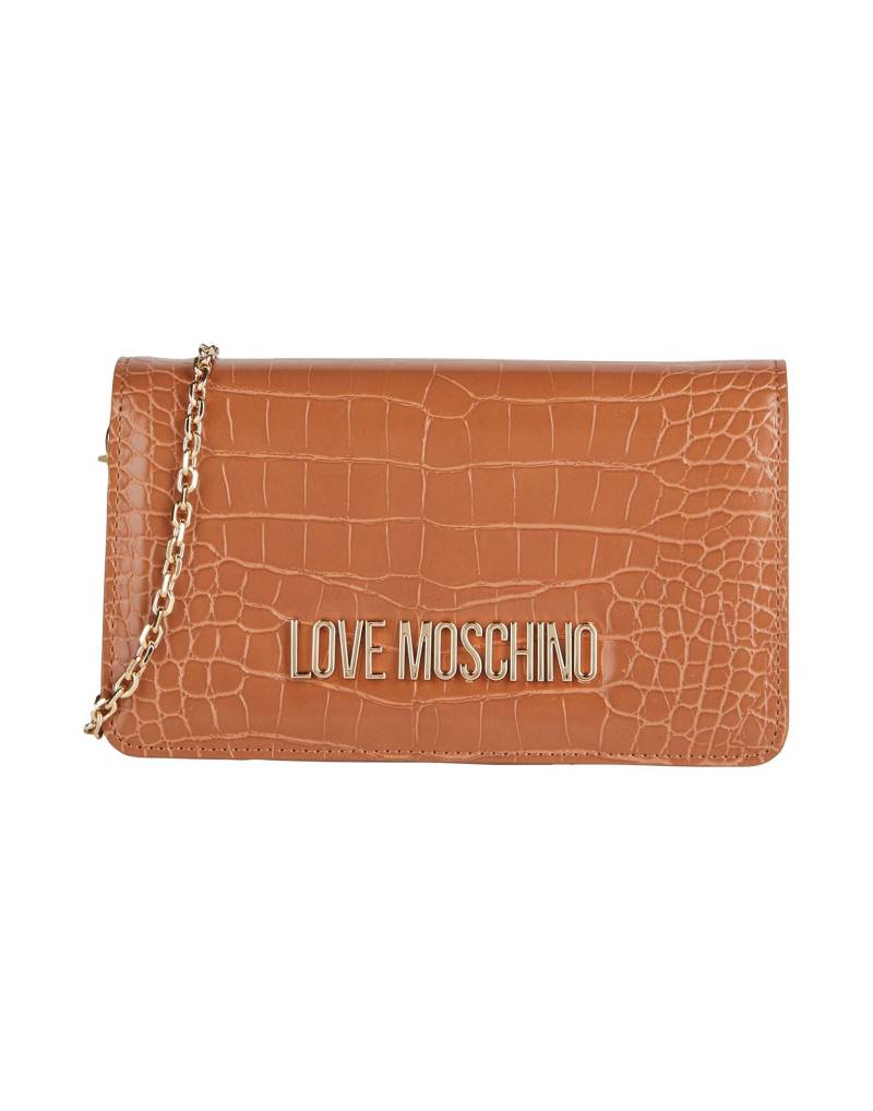LOVE MOSCHINO Umhängetasche Damen Kamel von LOVE MOSCHINO