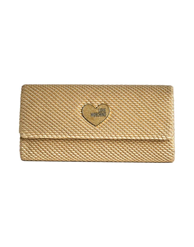 LOVE MOSCHINO Handtaschen Damen Platin von LOVE MOSCHINO