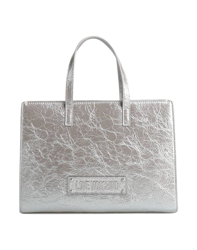 LOVE MOSCHINO Handtaschen Damen Silber von LOVE MOSCHINO