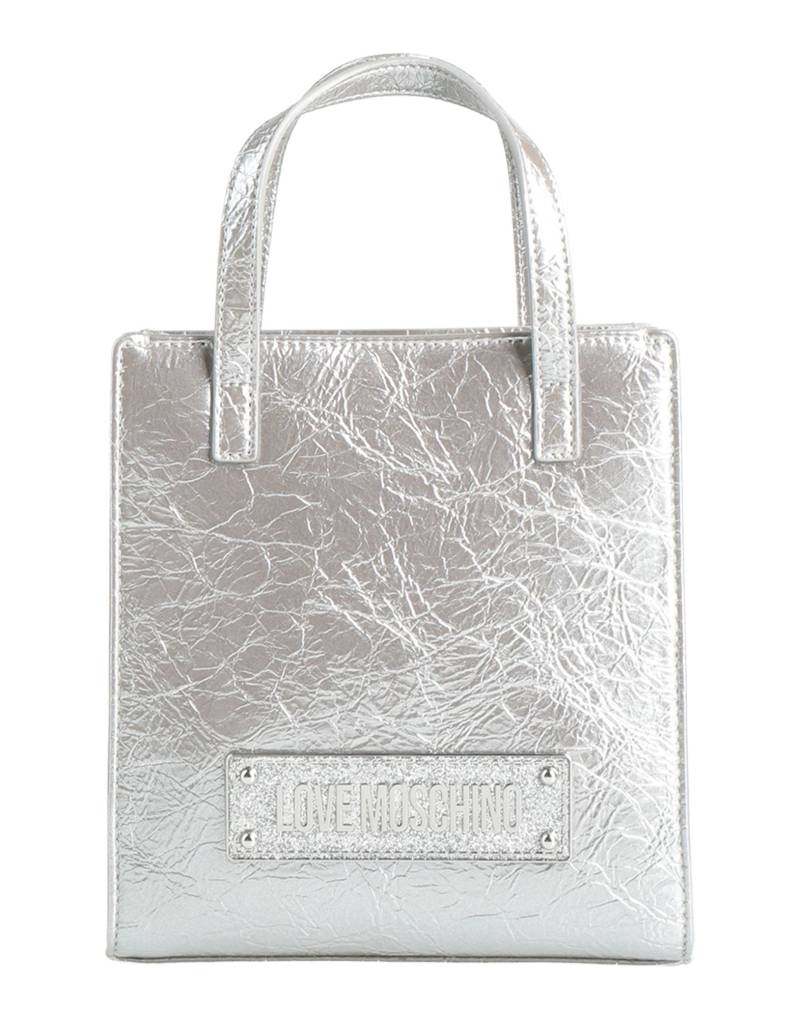 LOVE MOSCHINO Handtaschen Damen Silber von LOVE MOSCHINO