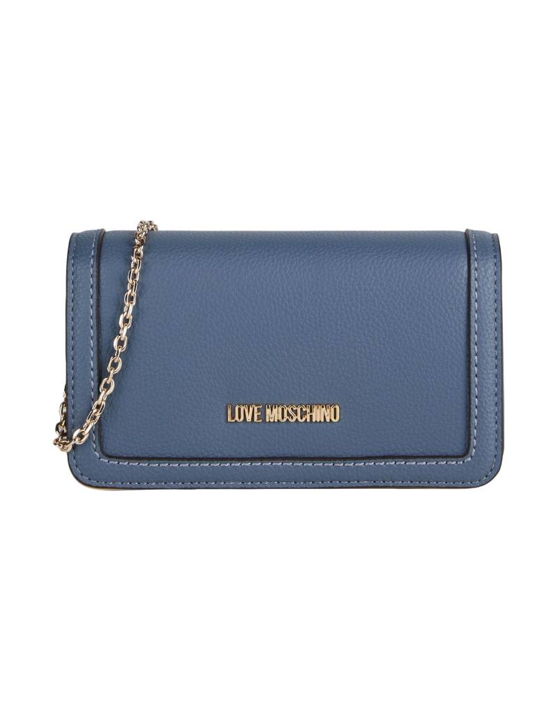 LOVE MOSCHINO Handtaschen Damen Taubenblau von LOVE MOSCHINO