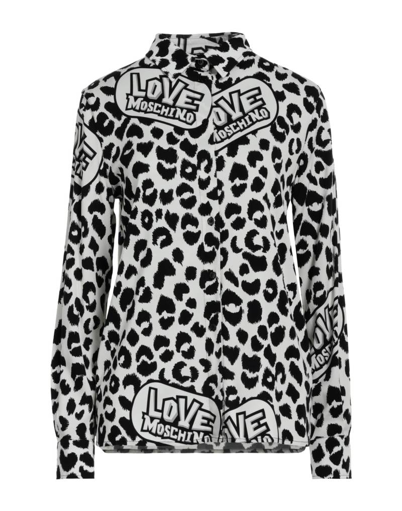 LOVE MOSCHINO Hemd Damen Elfenbein von LOVE MOSCHINO