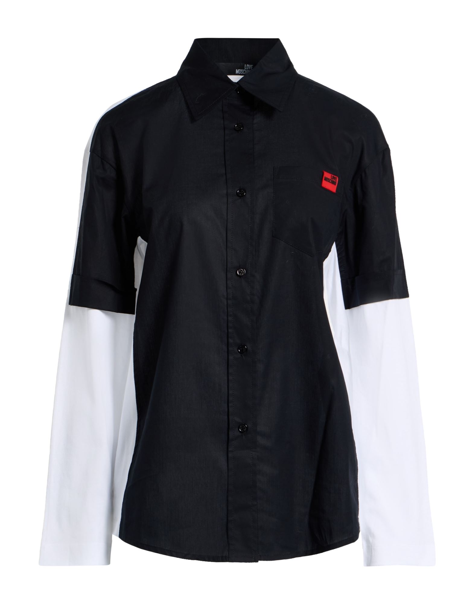 LOVE MOSCHINO Hemd Damen Schwarz von LOVE MOSCHINO