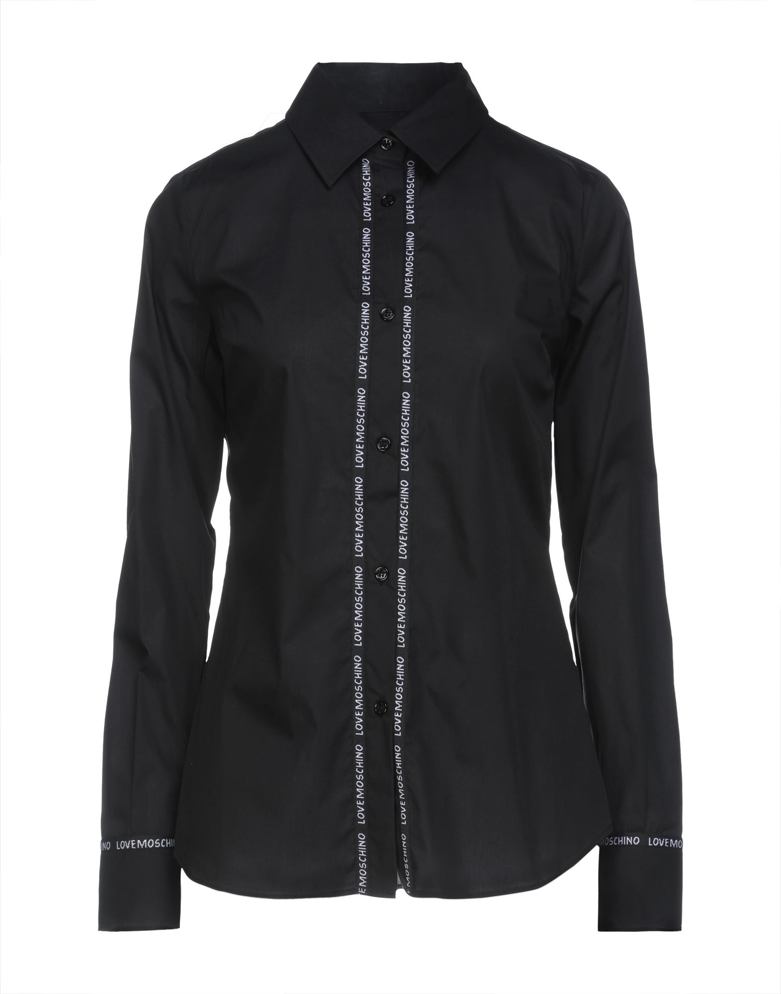 LOVE MOSCHINO Hemd Damen Schwarz LOVE MOSCHINO Hemd Damen Schwarz von LOVE MOSCHINO