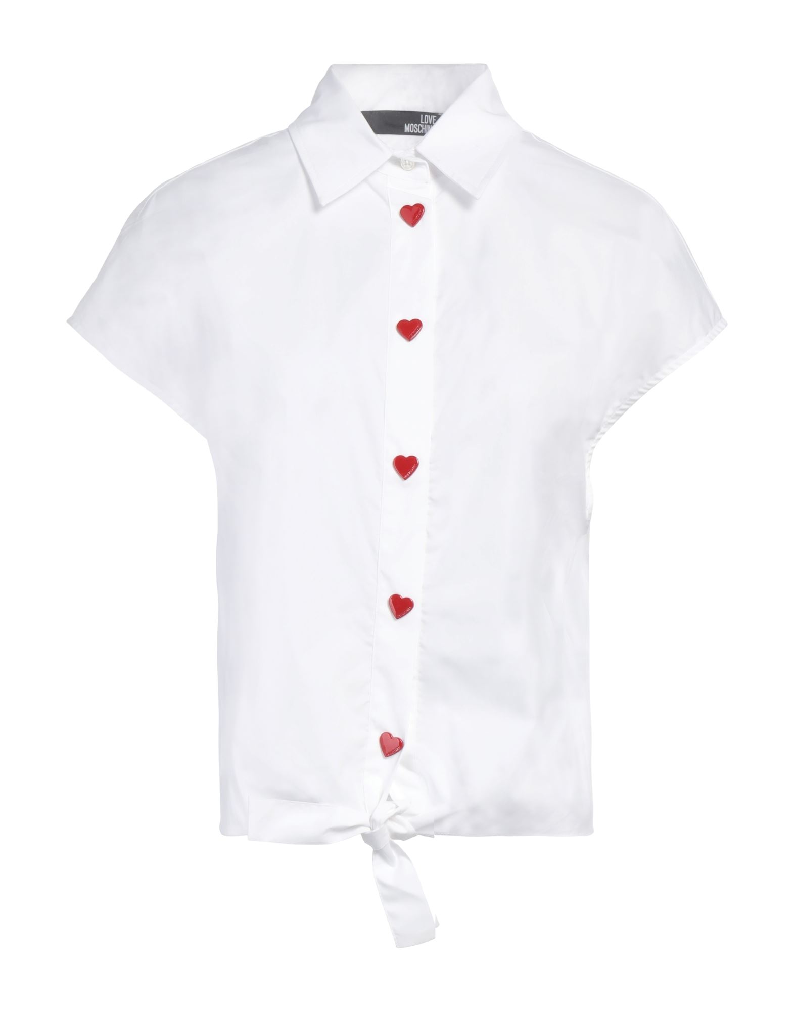 LOVE MOSCHINO Hemd Damen Weiß von LOVE MOSCHINO