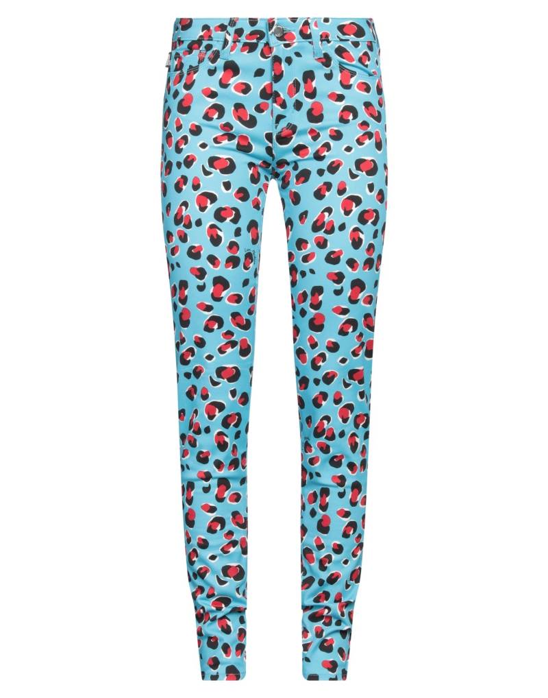 LOVE MOSCHINO Hose Damen Azurblau von LOVE MOSCHINO