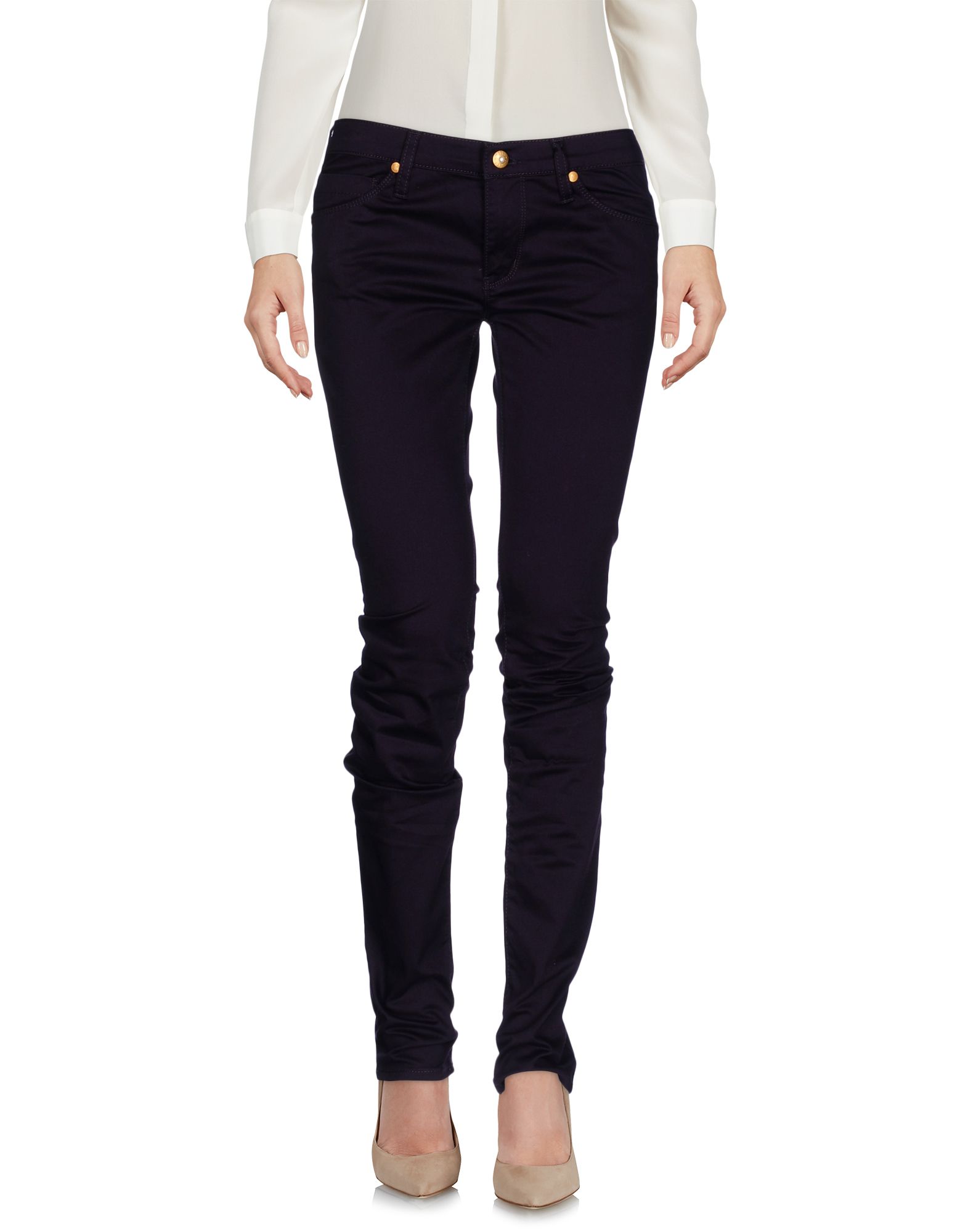 LOVE MOSCHINO Hose Damen Dunkelviolett von LOVE MOSCHINO