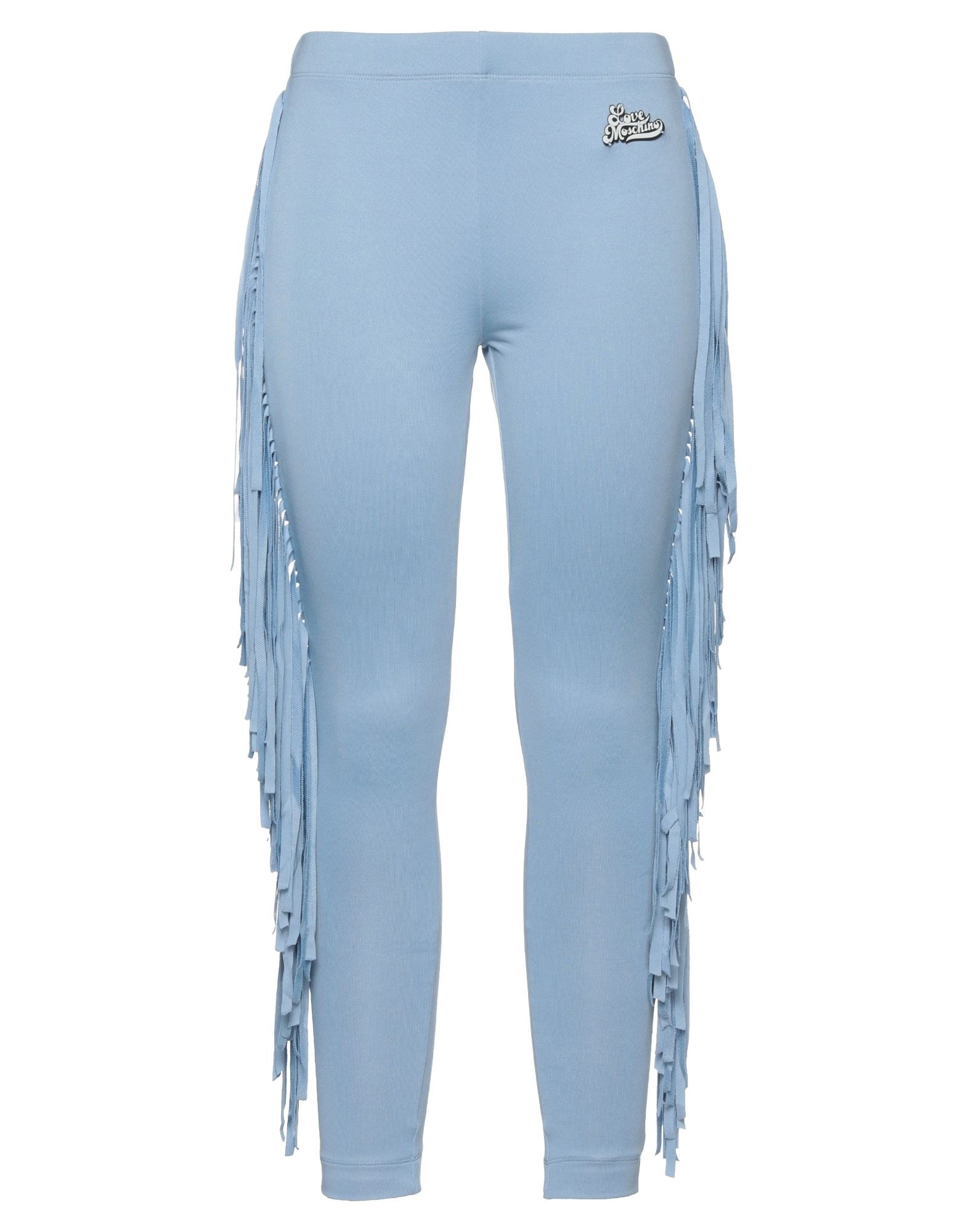 LOVE MOSCHINO Hose Damen Himmelblau von LOVE MOSCHINO