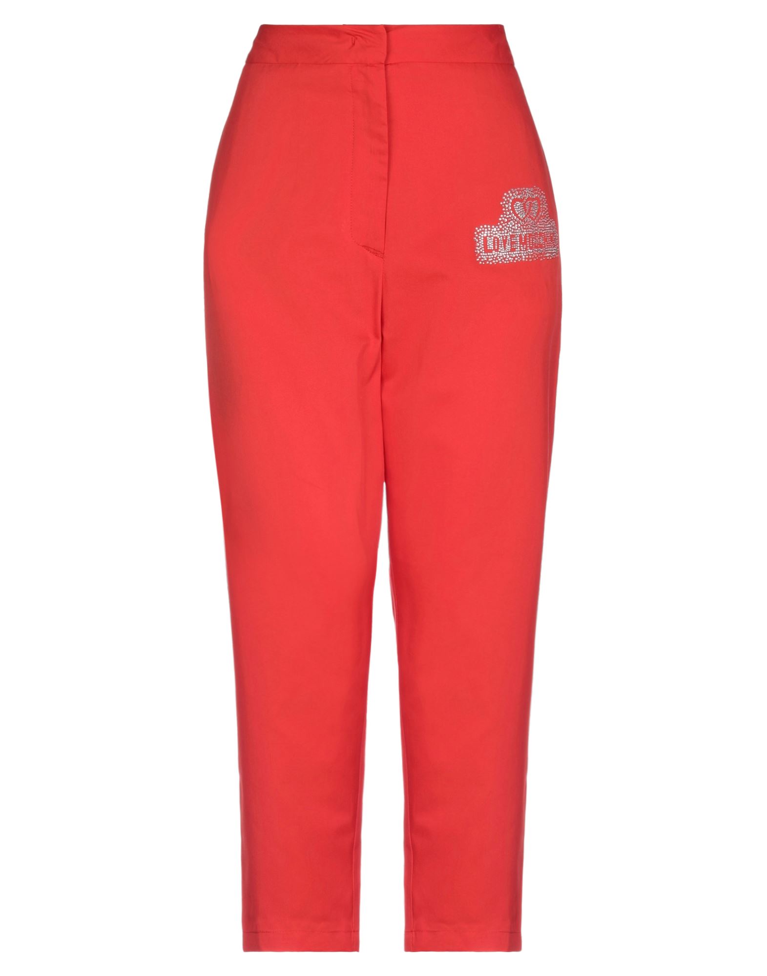 LOVE MOSCHINO Hose Damen Rot von LOVE MOSCHINO