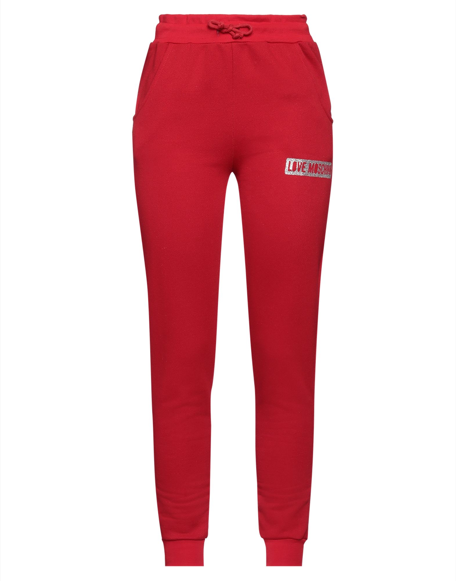 LOVE MOSCHINO Hose Damen Rot von LOVE MOSCHINO