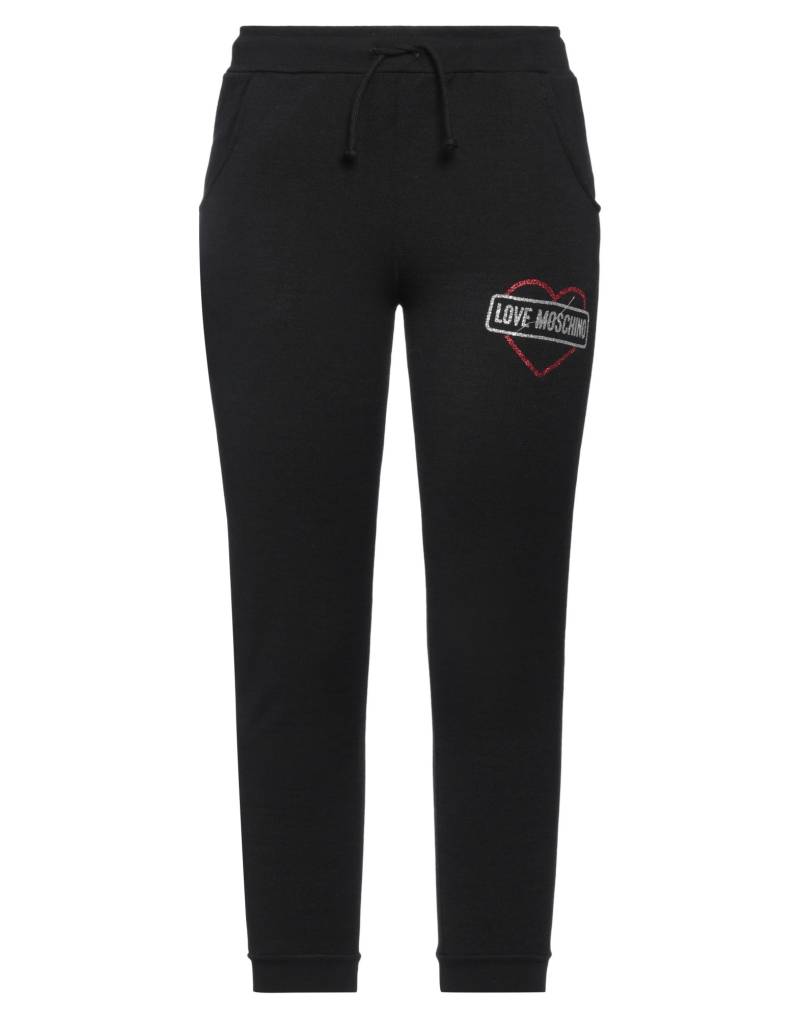 LOVE MOSCHINO Hose Damen Schwarz von LOVE MOSCHINO