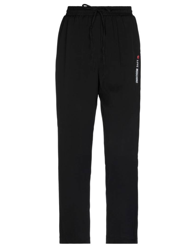 LOVE MOSCHINO Hose Damen Schwarz von LOVE MOSCHINO
