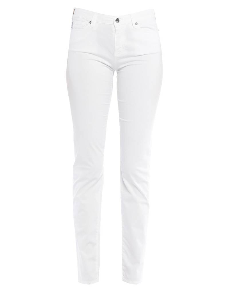 LOVE MOSCHINO Hose Damen Weiß von LOVE MOSCHINO