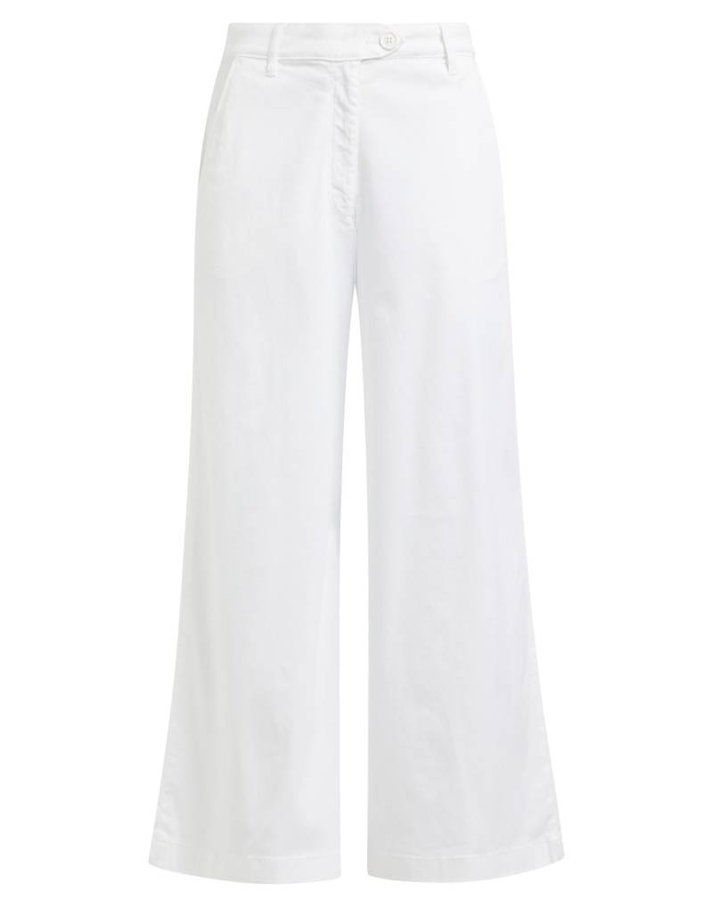 LOVE MOSCHINO Hose Damen Weiß von LOVE MOSCHINO