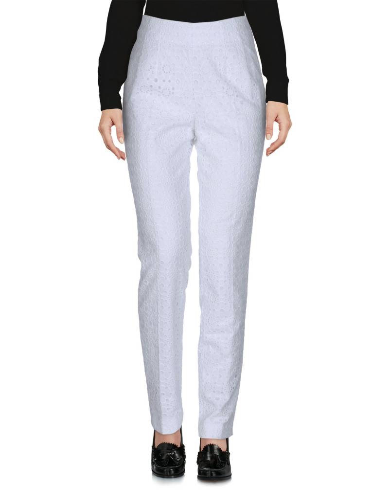 LOVE MOSCHINO Hose Damen Weiß von LOVE MOSCHINO