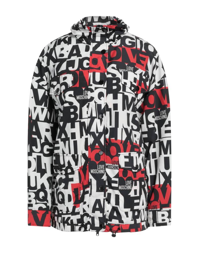 LOVE MOSCHINO Jacke & Anorak Damen Weiß von LOVE MOSCHINO