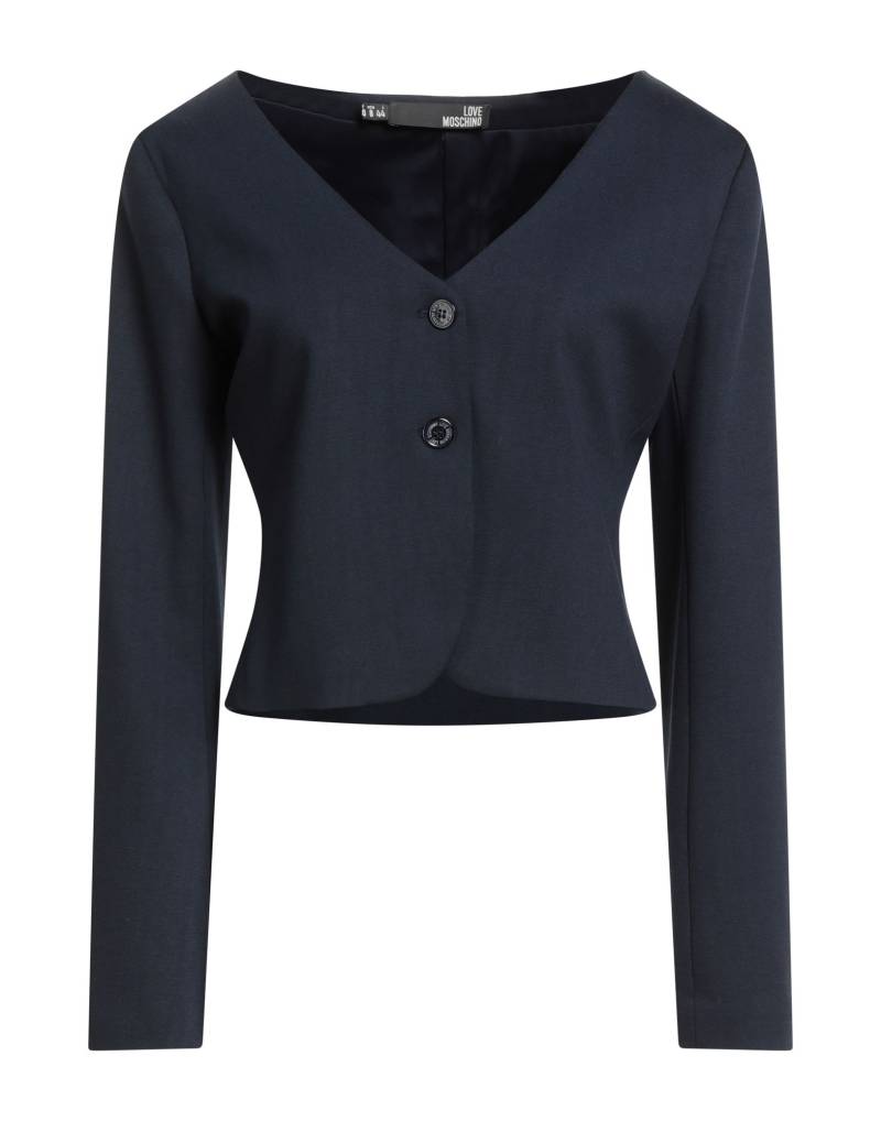LOVE MOSCHINO Jacke & Anorak Damen Nachtblau von LOVE MOSCHINO