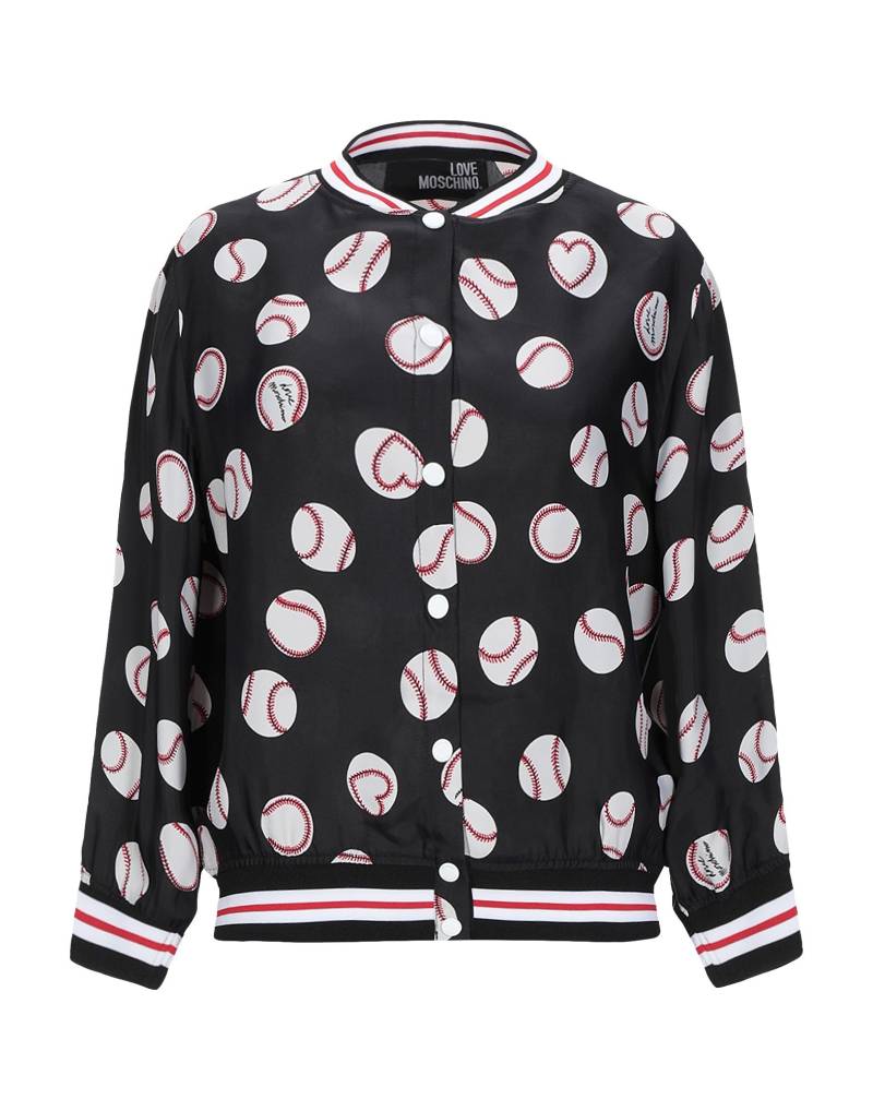 LOVE MOSCHINO Jacke & Anorak Damen Schwarz von LOVE MOSCHINO