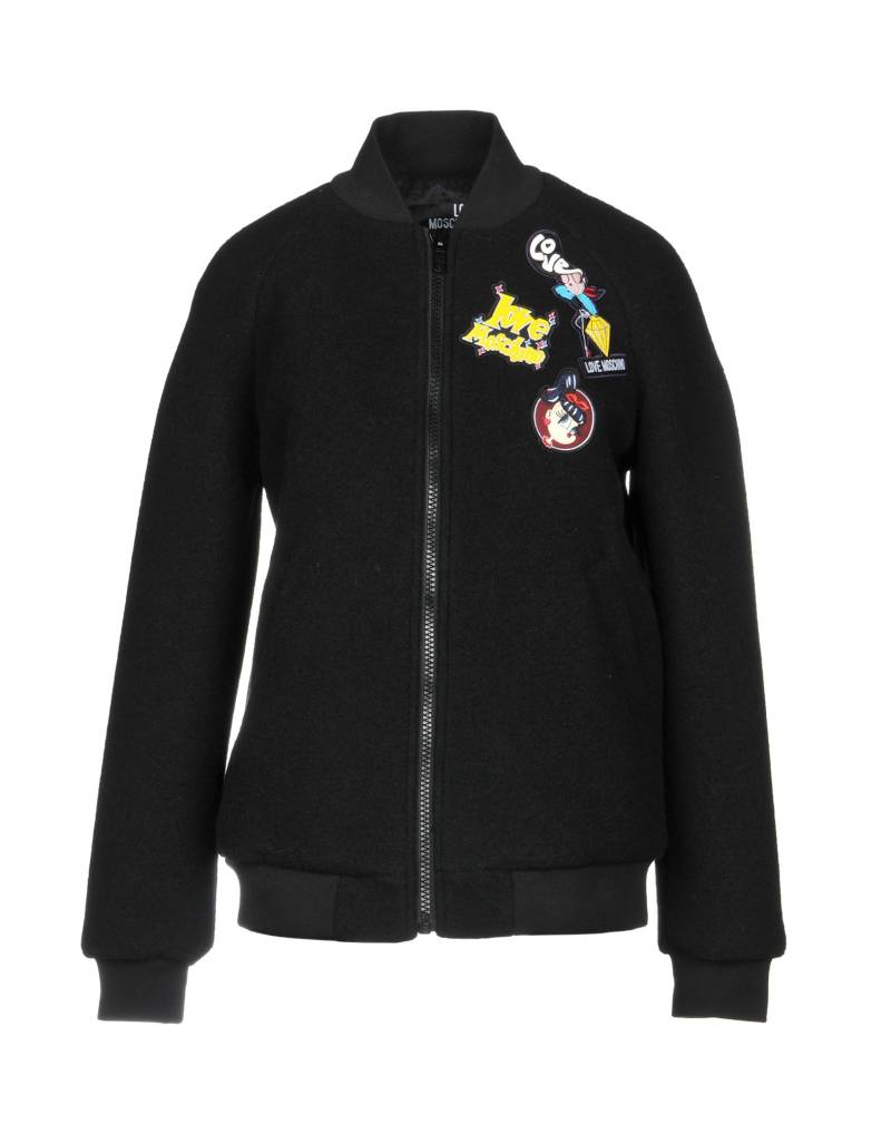 LOVE MOSCHINO Jacke & Anorak Damen Schwarz von LOVE MOSCHINO