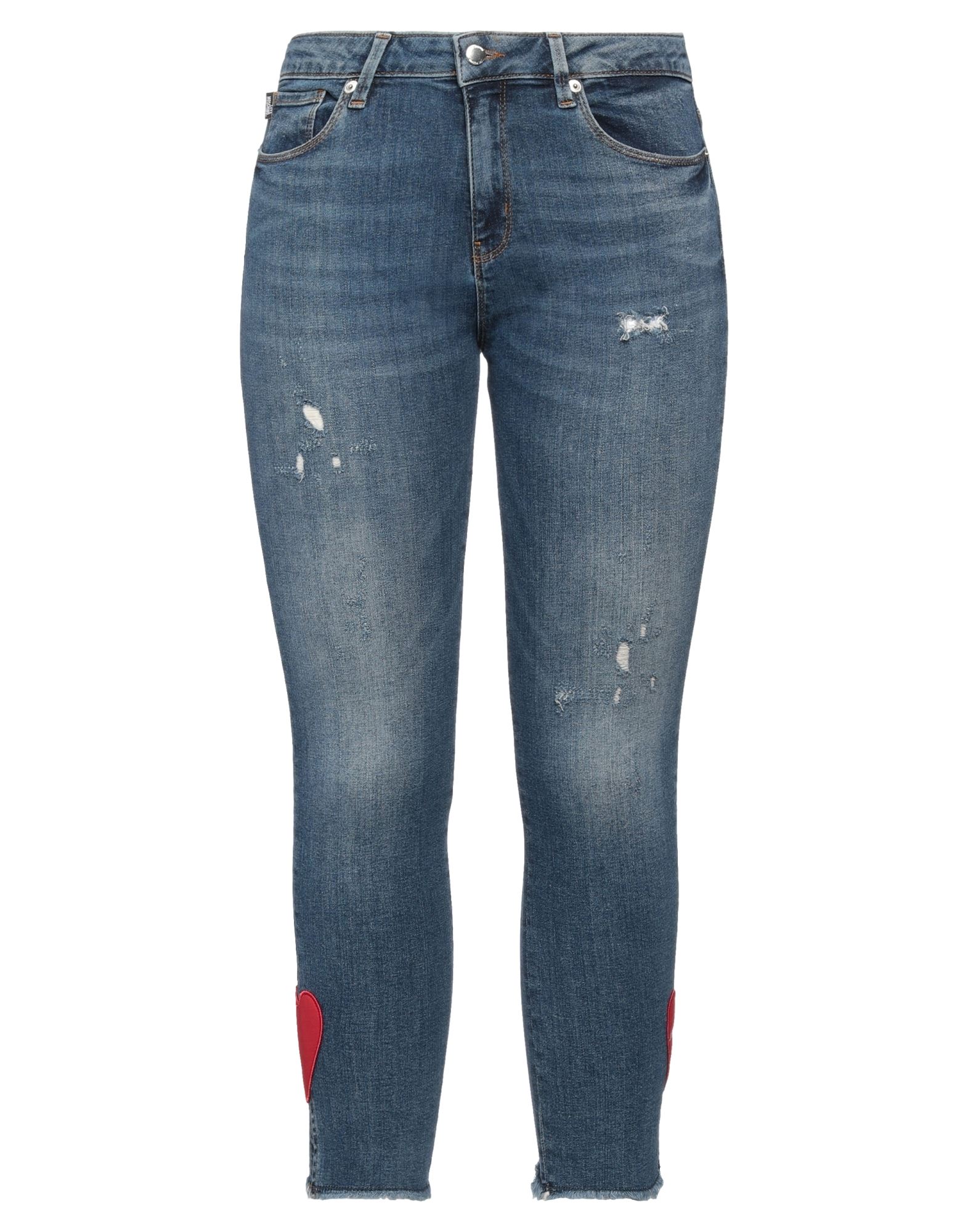 LOVE MOSCHINO Jeanshose Damen Blau von LOVE MOSCHINO