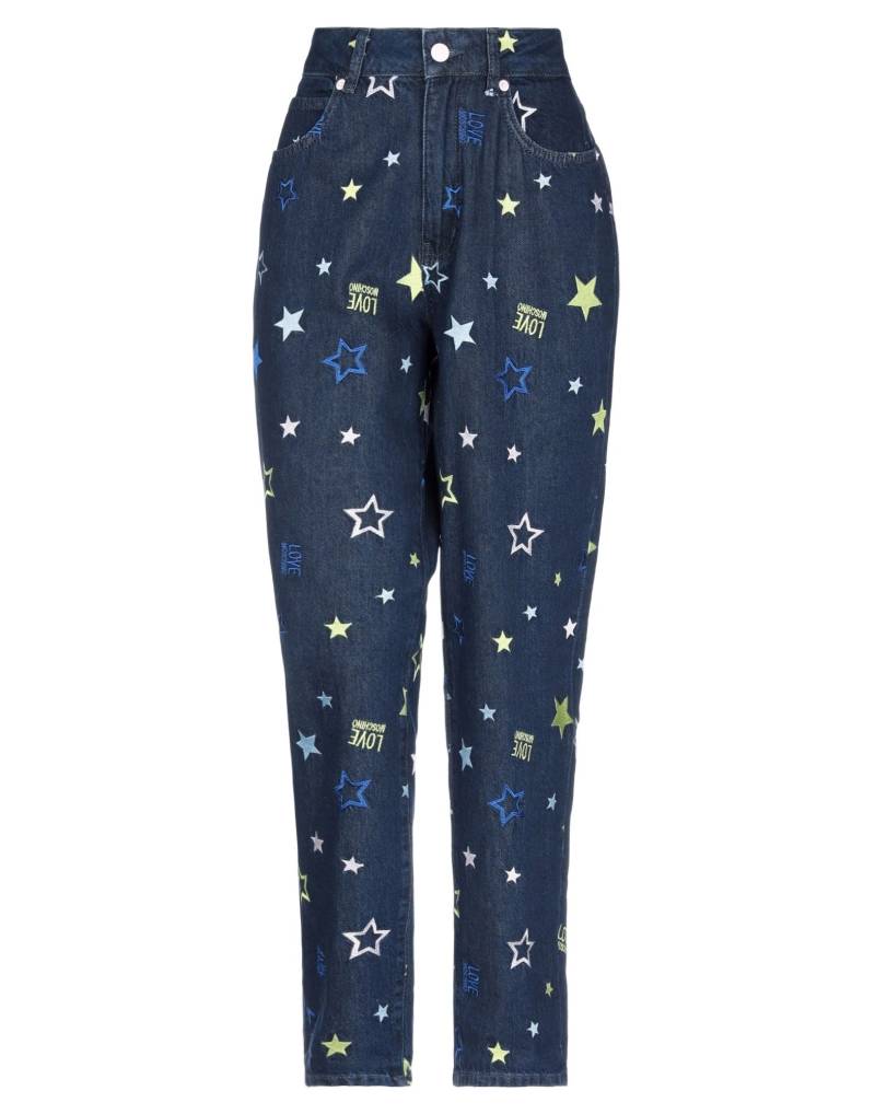 LOVE MOSCHINO Jeanshose Damen Blau von LOVE MOSCHINO