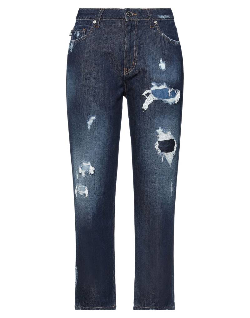 LOVE MOSCHINO Jeanshose Damen Blau von LOVE MOSCHINO