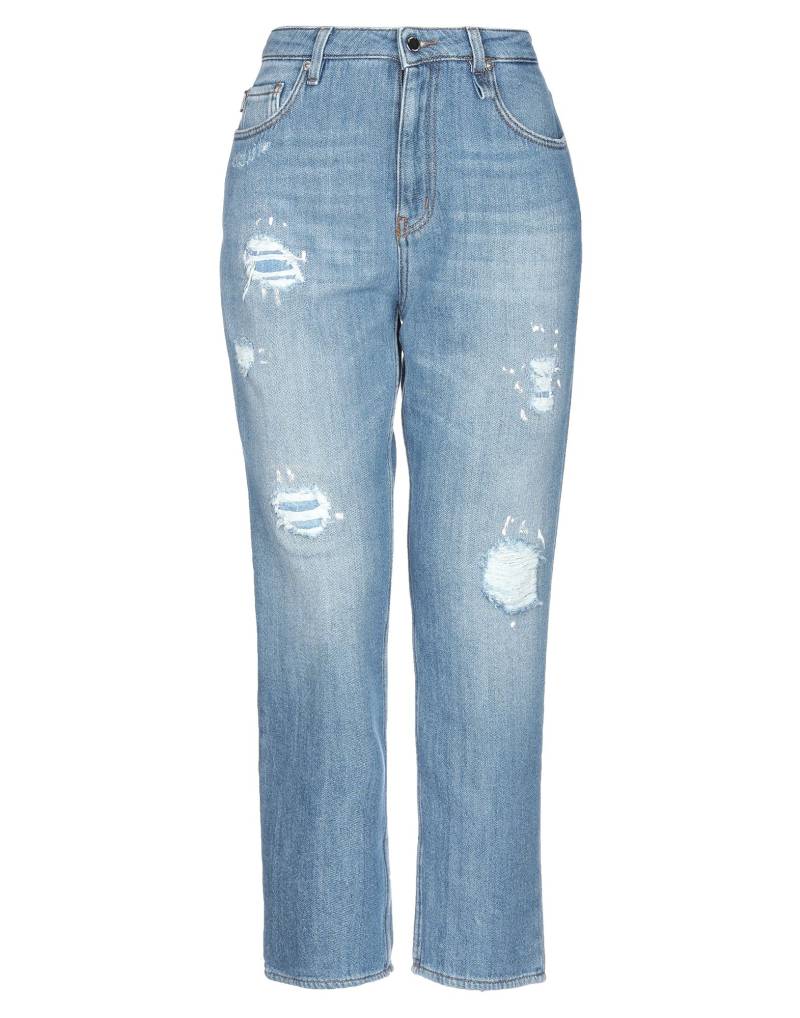 LOVE MOSCHINO Jeanshose Damen Blau von LOVE MOSCHINO
