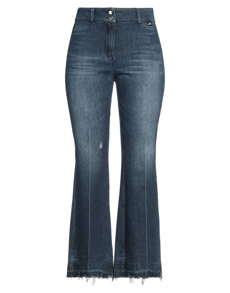 LOVE MOSCHINO Jeanshose Damen Blau von LOVE MOSCHINO