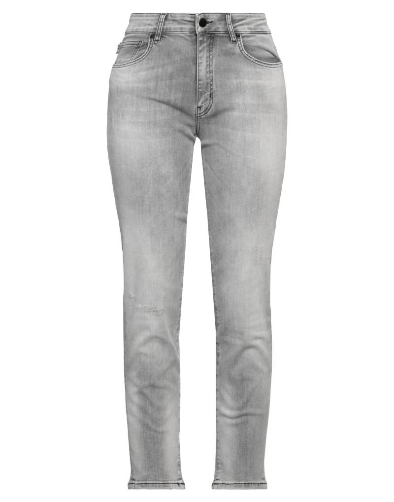 LOVE MOSCHINO Jeanshose Damen Grau von LOVE MOSCHINO