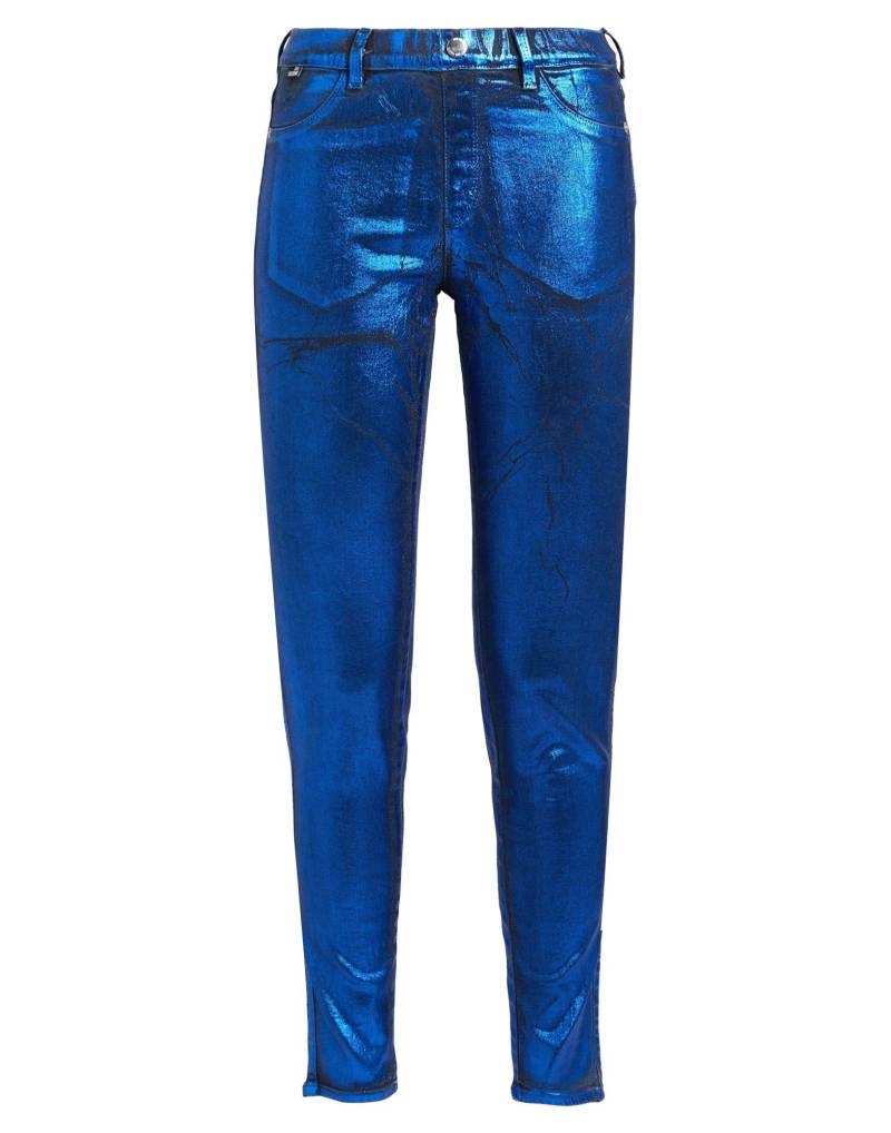 LOVE MOSCHINO Jeanshose Damen Königsblau von LOVE MOSCHINO