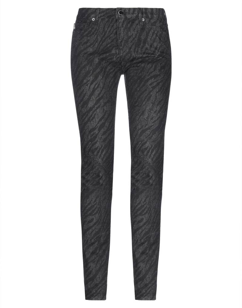 LOVE MOSCHINO Jeanshose Damen Schwarz von LOVE MOSCHINO