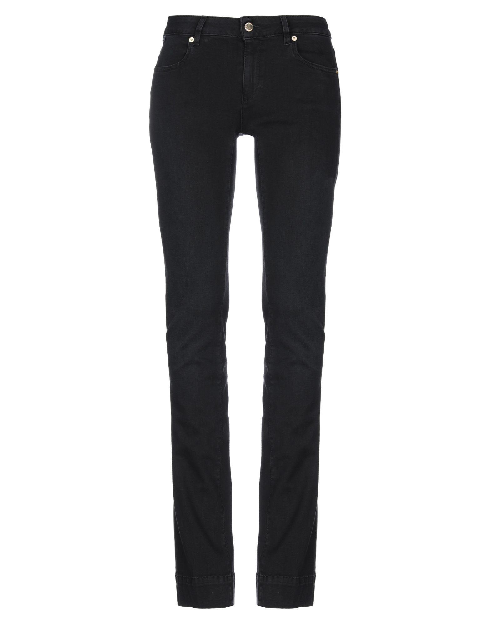 LOVE MOSCHINO Jeanshose Damen Schwarz von LOVE MOSCHINO