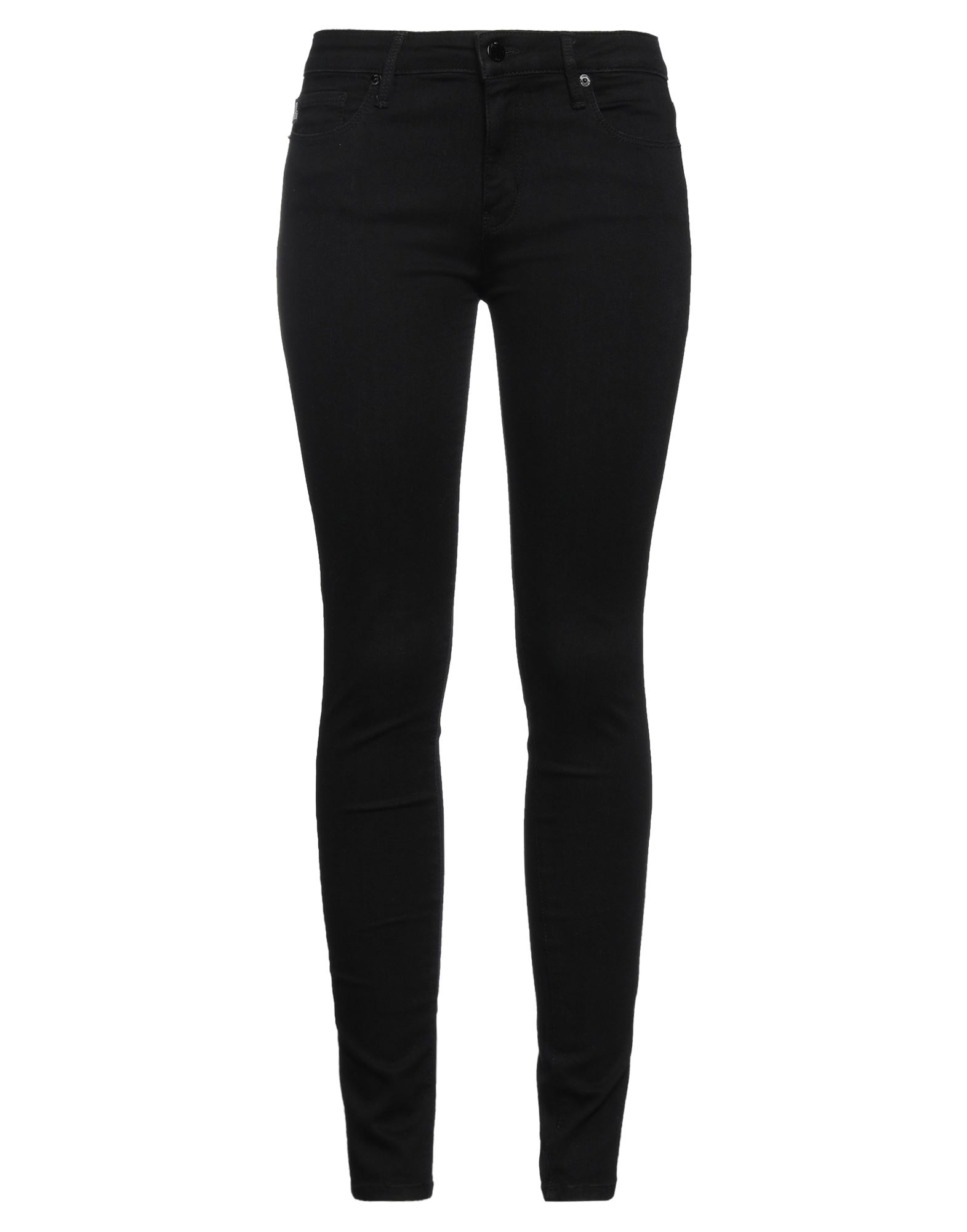 LOVE MOSCHINO Jeanshose Damen Schwarz von LOVE MOSCHINO
