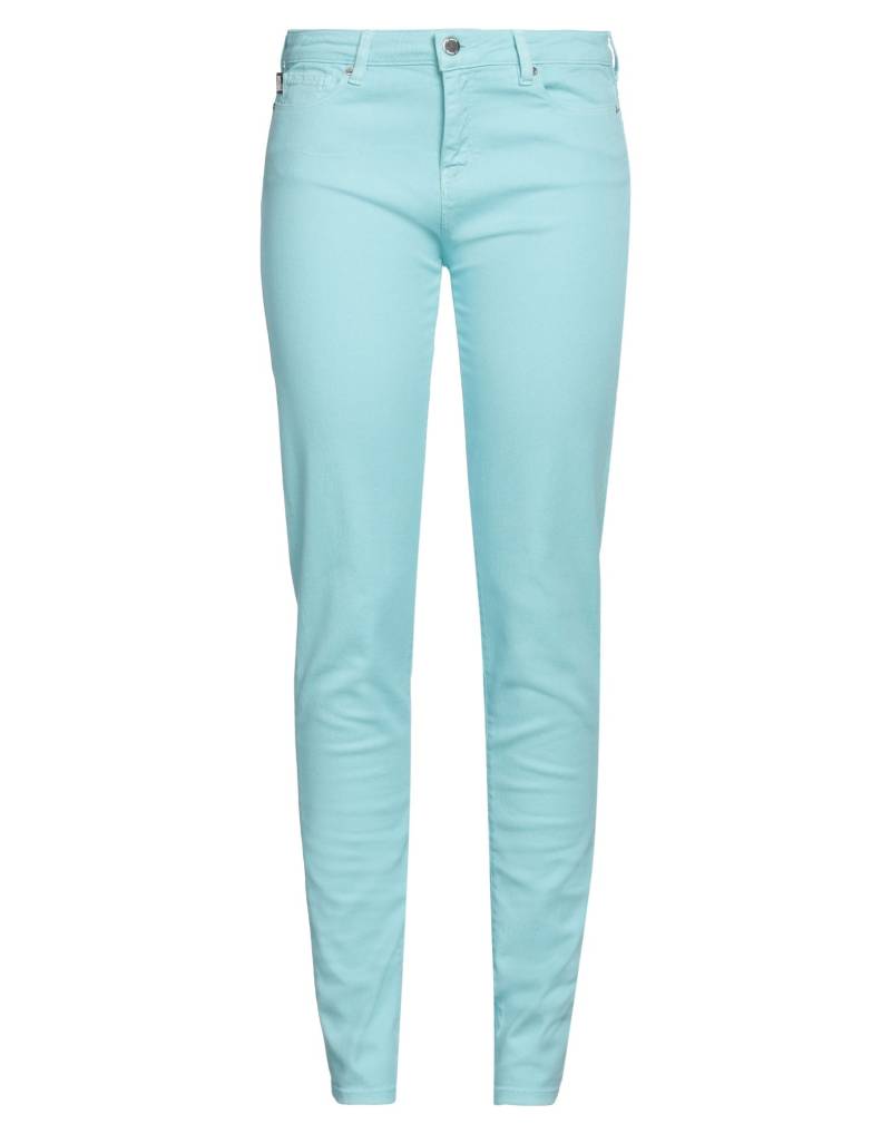 LOVE MOSCHINO Jeanshose Damen Tūrkis von LOVE MOSCHINO
