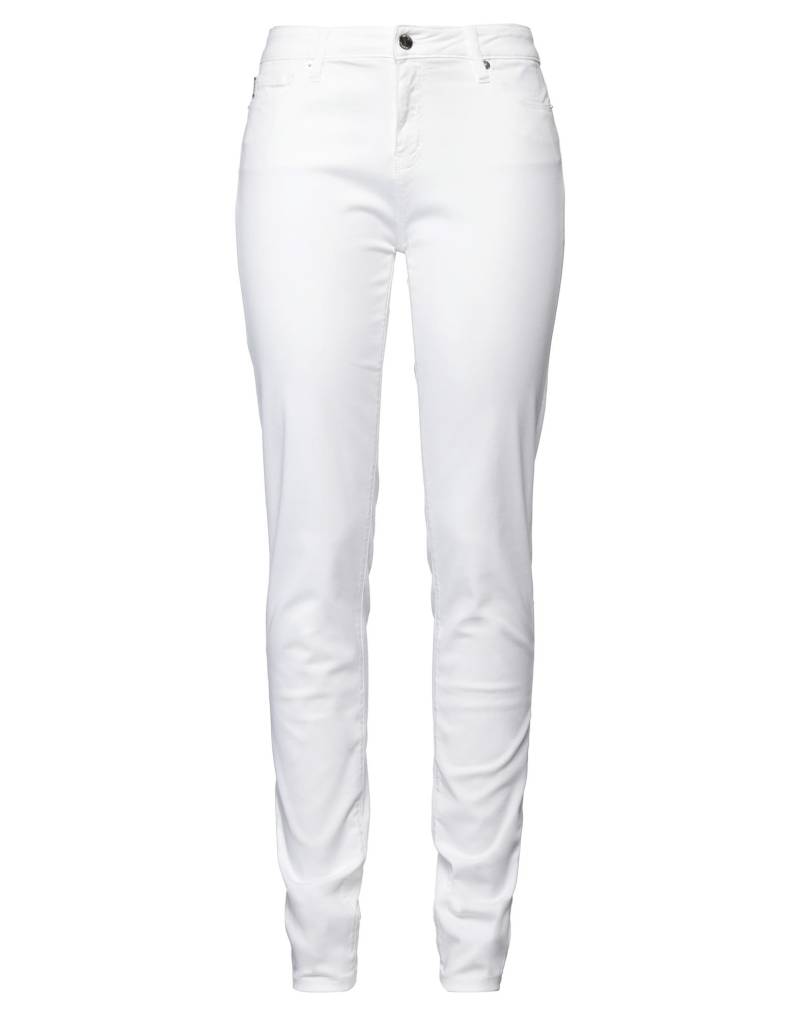 LOVE MOSCHINO Jeanshose Damen Weiß von LOVE MOSCHINO