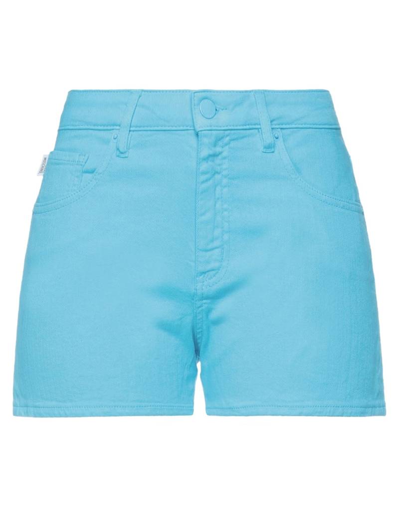 LOVE MOSCHINO Jeansshorts Damen Azurblau von LOVE MOSCHINO