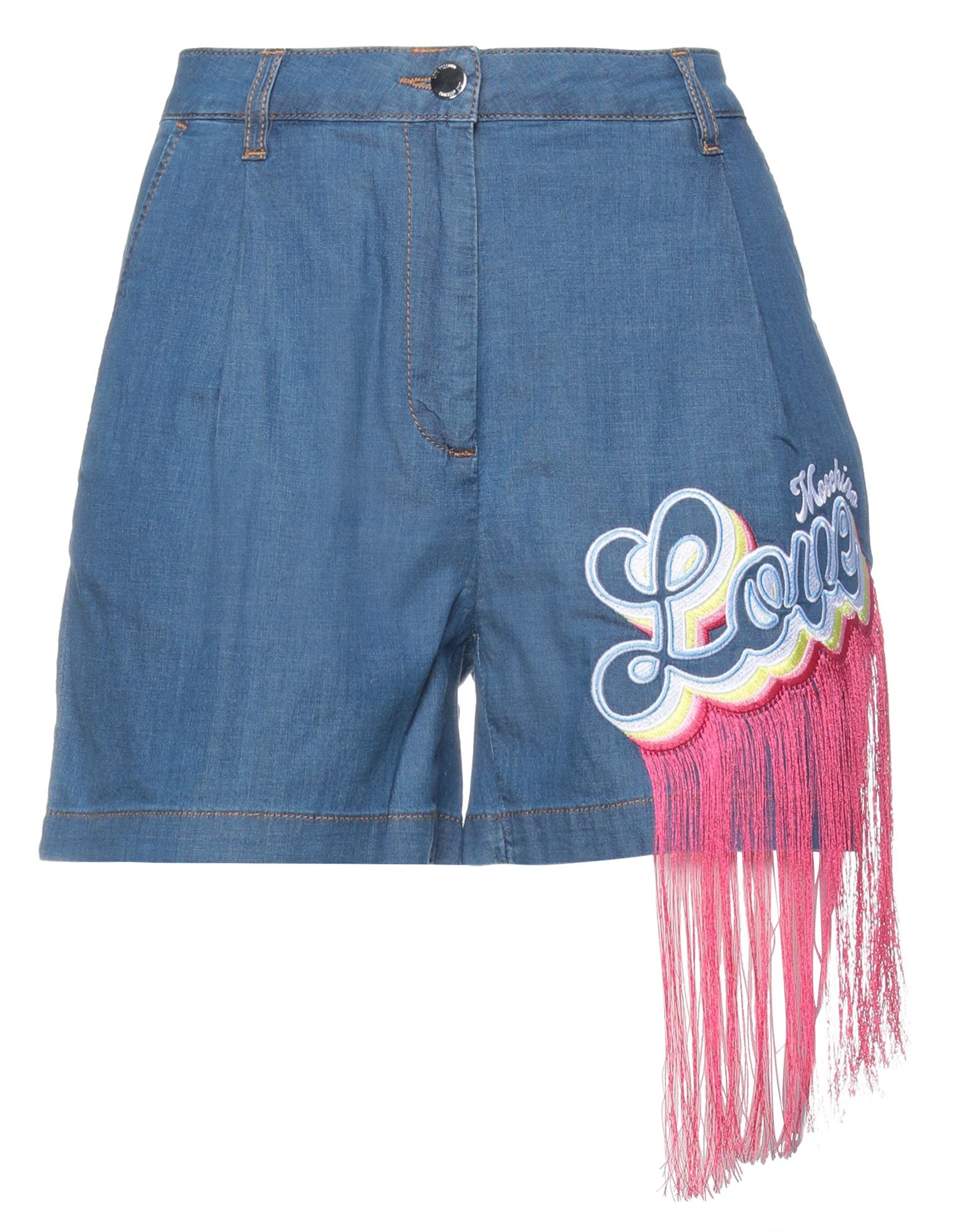 LOVE MOSCHINO Jeansshorts Damen Blau von LOVE MOSCHINO