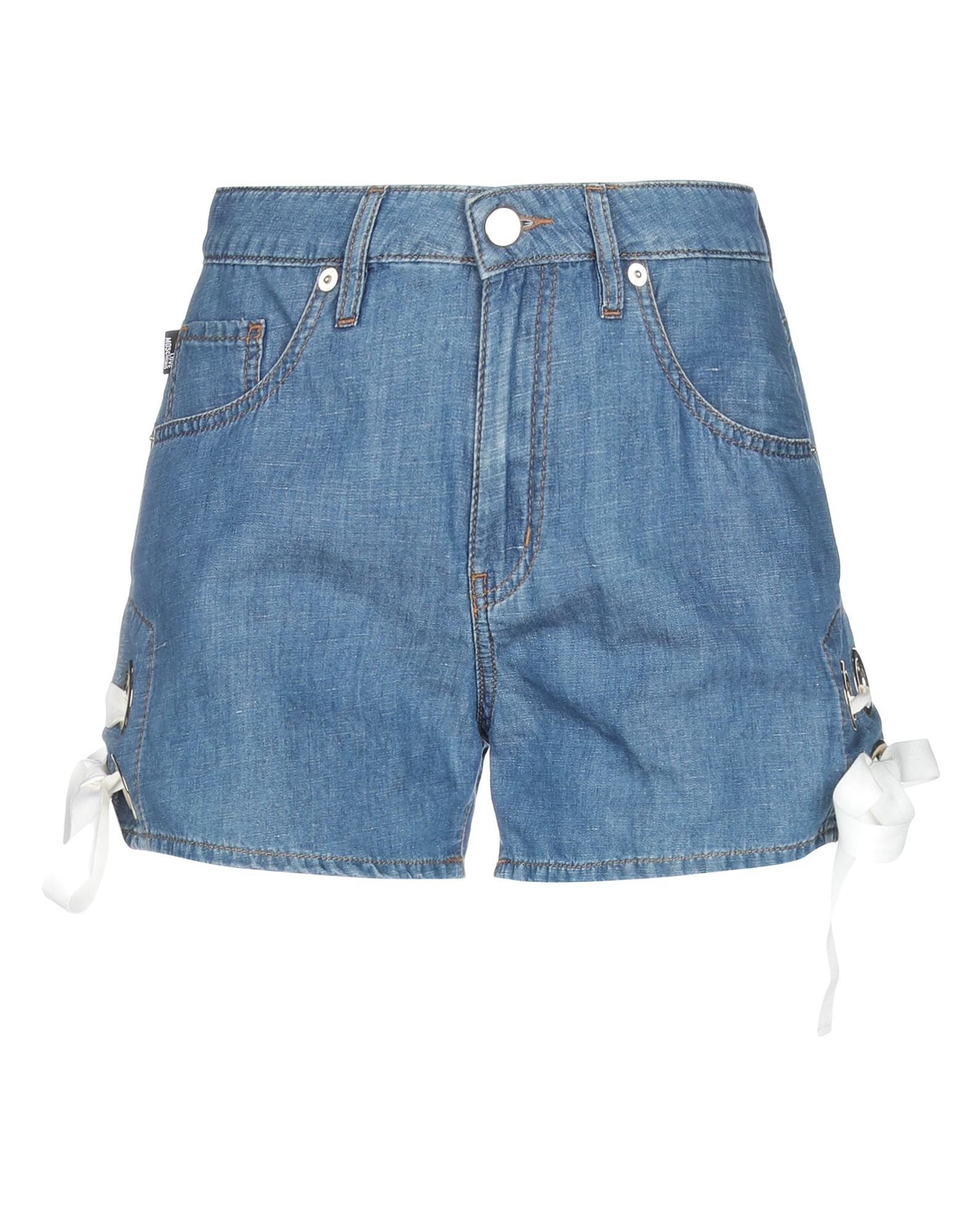 LOVE MOSCHINO Jeansshorts Damen Blau von LOVE MOSCHINO