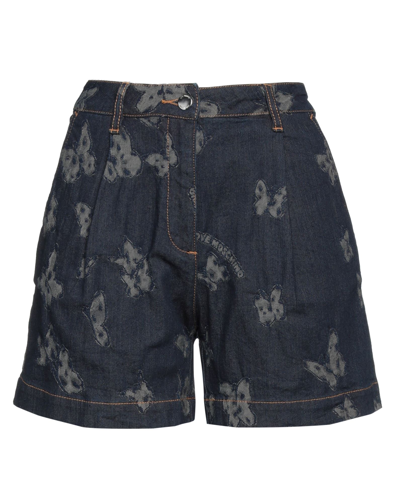 LOVE MOSCHINO Jeansshorts Damen Blau von LOVE MOSCHINO