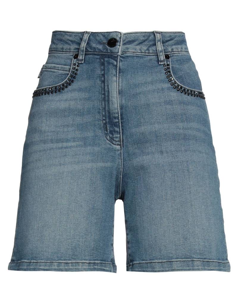 LOVE MOSCHINO Jeansshorts Damen Blau von LOVE MOSCHINO