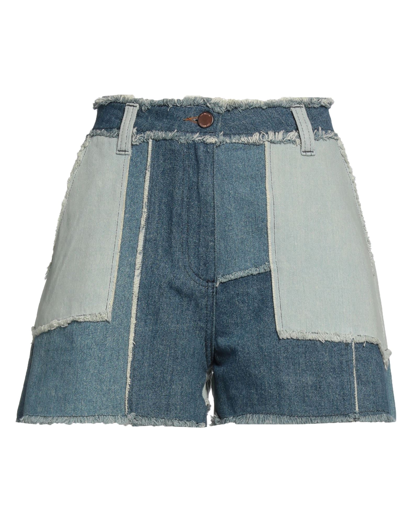 LOVE MOSCHINO Jeansshorts Damen Blau von LOVE MOSCHINO