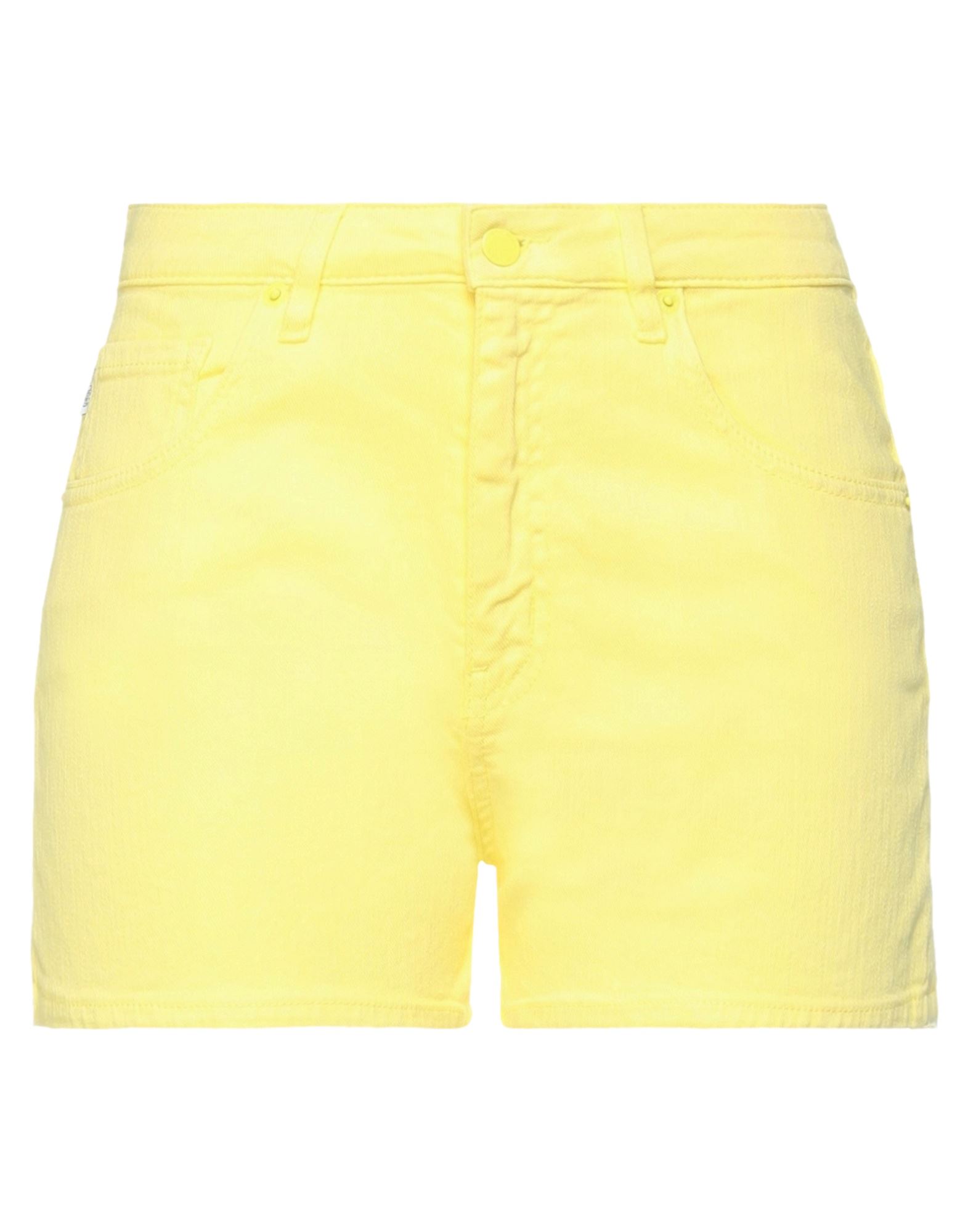 LOVE MOSCHINO Jeansshorts Damen Gelb von LOVE MOSCHINO