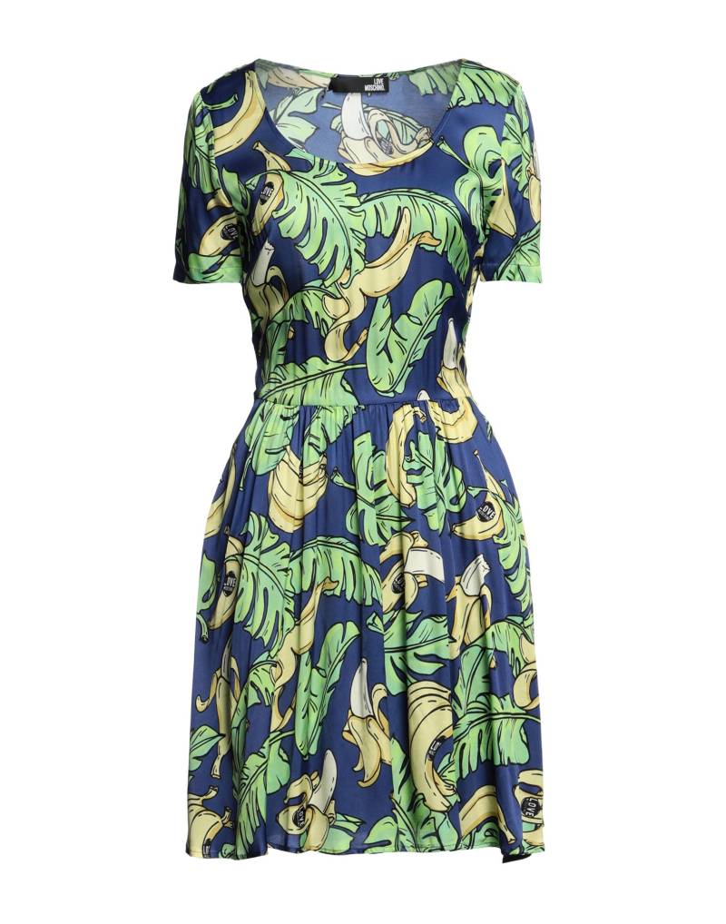 LOVE MOSCHINO Mini-kleid Damen Blau von LOVE MOSCHINO