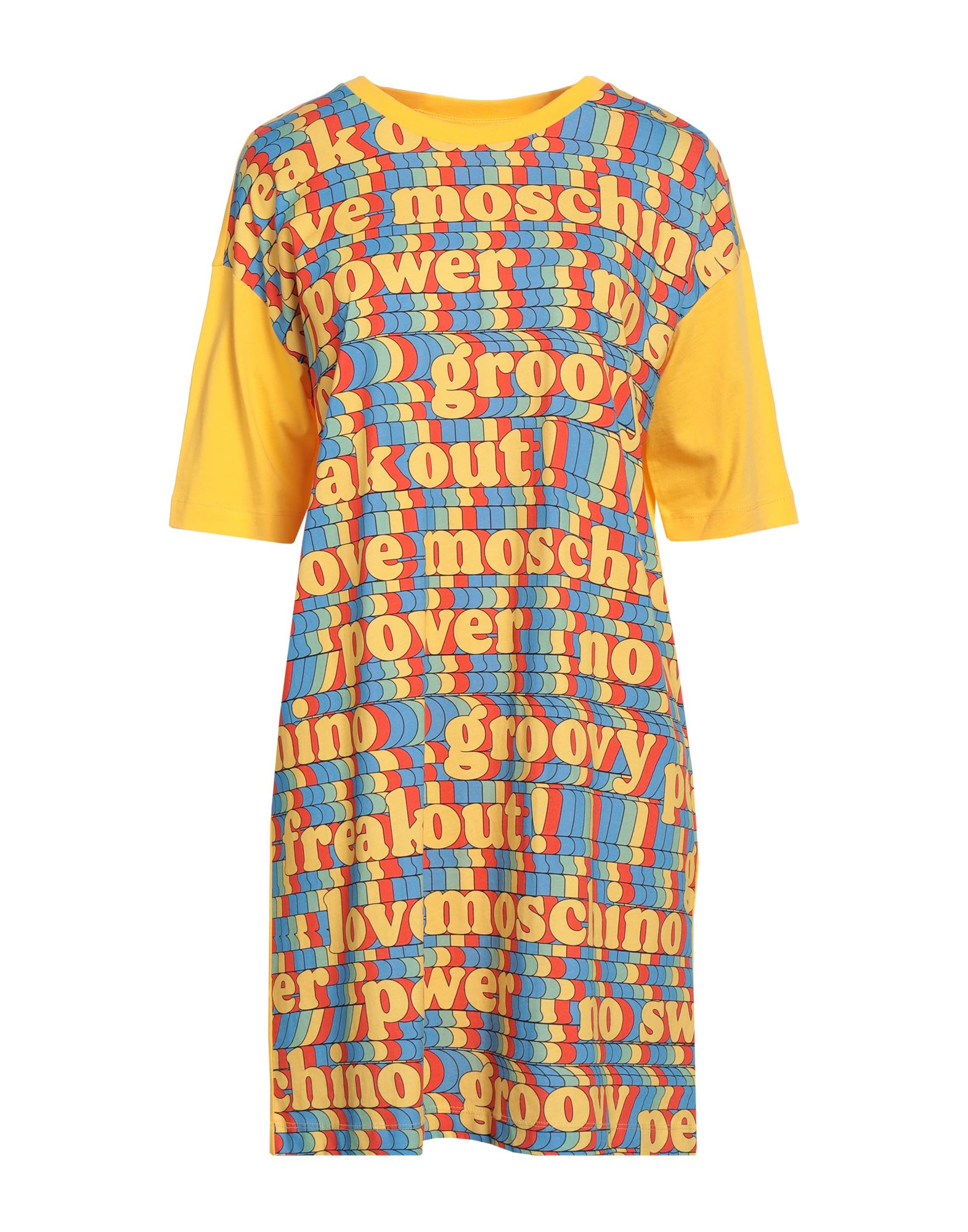 LOVE MOSCHINO Mini-kleid Damen Gelb von LOVE MOSCHINO