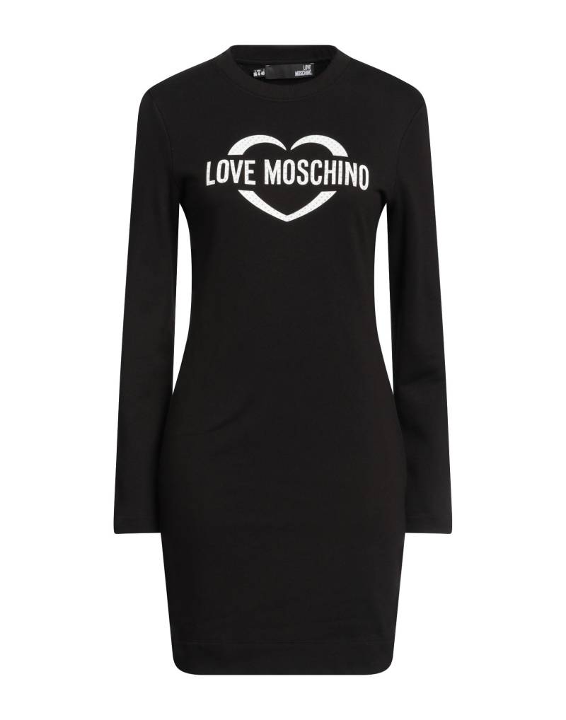 LOVE MOSCHINO Mini-kleid Damen Braungrau von LOVE MOSCHINO