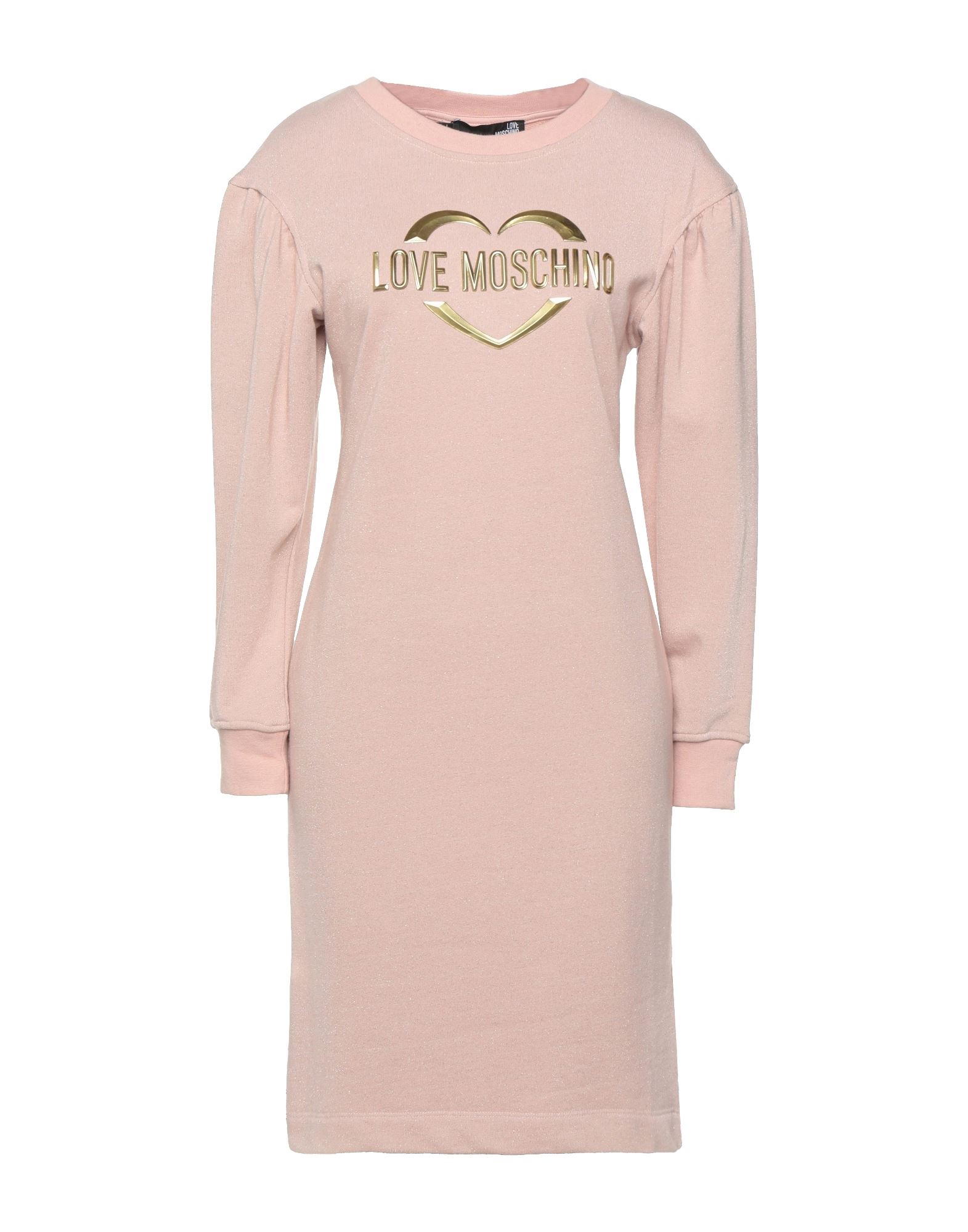 LOVE MOSCHINO Mini-kleid Damen Hellrosa von LOVE MOSCHINO